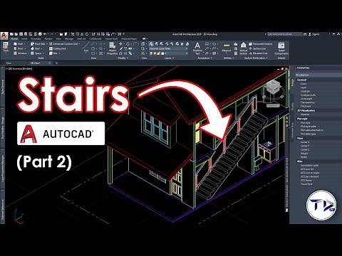 STAIRS in AutoCAD Architecture 2024