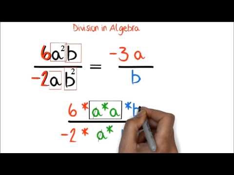 Division in Algebra