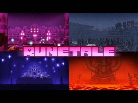 Best Undertale Minecraft Map Ever Made......[RUNETALE]