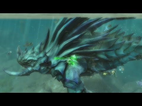 GW2 | EoD - World Boss - Adolescent Leviathan - Fighting a Gigantic SHRIMP.. OMG.