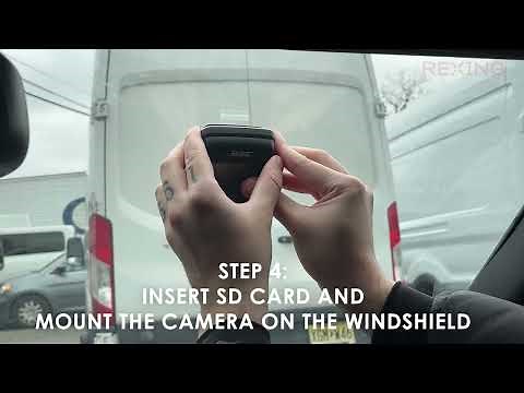 REXING V1P MAX - HOW TO INSTALL A DASHCAM ON YOUR VEHICLE