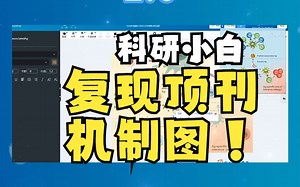 科研小白也能画这么高级的科研机制图？用Figdraw轻松就能做！