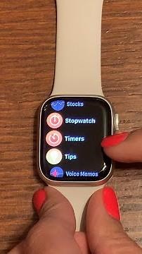 How to Use the Timer on Apple Watch Series 7