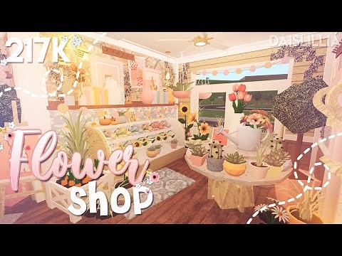Bloxburg |ೃ⁀➷ Flower Shop! * ˚ || Speed build || Daislillia ❀