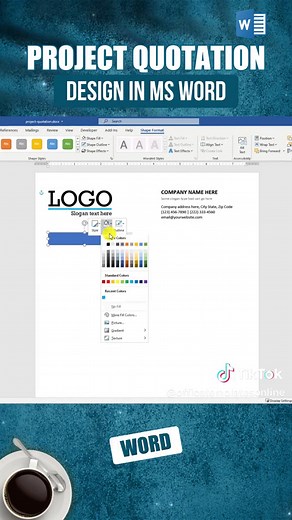 Design a Quotation Template in Word: Easy Tutorial