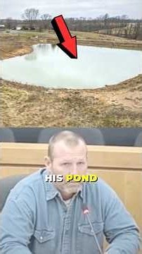 He dug a pond. The State sent an $80k Bill. 🏛️💰