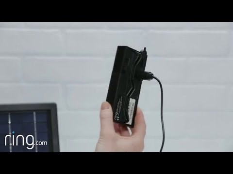 How to Install Ring Solar Panel