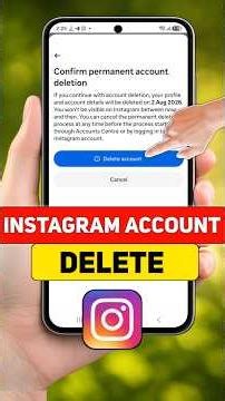 how to delete instagram account ! instagram account delete kaise kare permanently