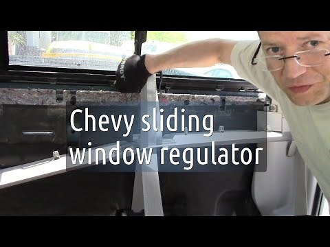 Rear Sliding Window Regulator Replacement