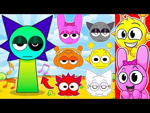 NEW PYRAMIX SPRUNKIS と Sprunki Pyramixer をミックス！