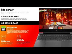 HP Victus 144 Hz Gaming Laptop | AMD Ryzen 5 8645HS & RTX 4050 Power