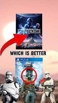 Battlefront 2 VS Battlefront 2015 Which is BETTER