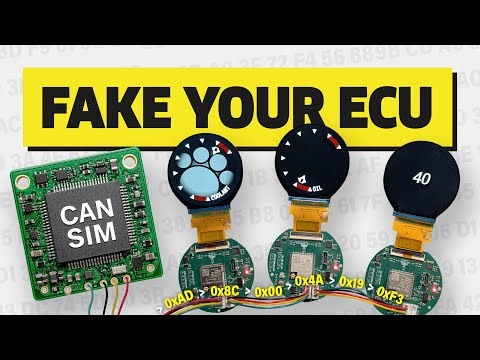 I Built a Simple ESP32 CANBus Simulator for Gauges