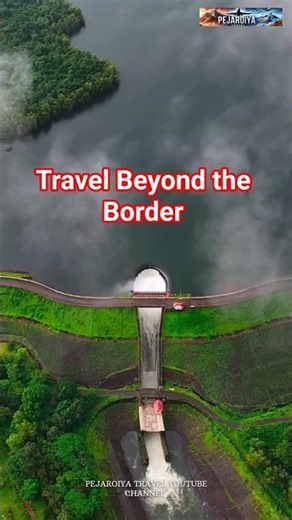 Salaulim Dam Goa – Magical Duckbill Spillway in Monsoon 🌊 #Shorts