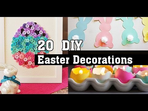 20 DIY Easter Decorations