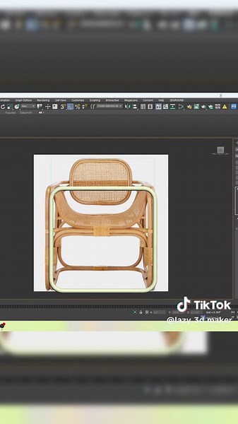 Rattan Chair 3D Modeling Tutorial in 3ds Max