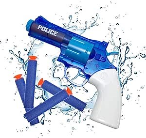 Amazon.com: toshi station Colt Python Toy Gun - Water Pistol Squirt Gun or Foam Darts - Dual Action - Style of Colt Python Revolver - for Safety Training or Play : Sports & Outdoors