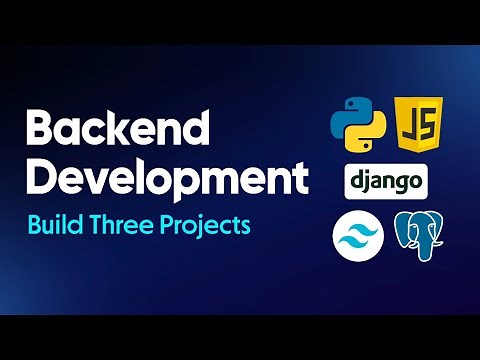 Full Backend Development For Beginners - Project Based Course [10+ Hours]