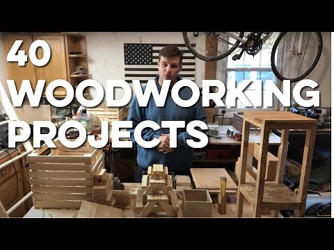 40 Woodworking Projects That Sell! (DIY PROJECTS)