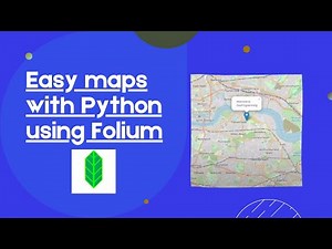 Introduction to Folium (Python Tutorial For Beginners) [FSW #1]
