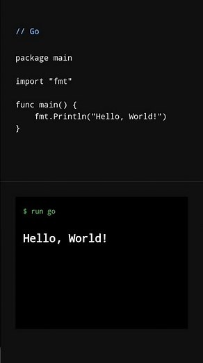 Guiding AI to generate code You can do it too Hello World in 6 Different Languages (Typing Effect)