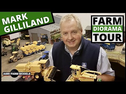 AMAZING MODEL FARM BUILD by Mark Gilliland | FARM TOUR episode 2