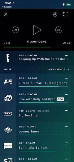 How to Use Hulu's Live Guide on iOS and Android