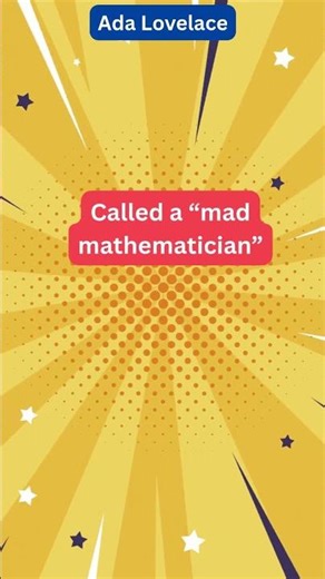 💻 Ada Lovelace: The World’s First Computer Programmer | Pioneer of Coding & Innovation ✨