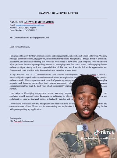 Free Cover Letter Template and Writing Tips