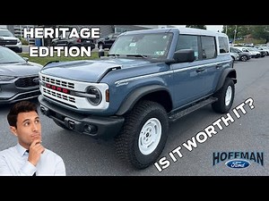 Ford Bronco Heritage Edition - Is it worth buying vs. Big Bend?