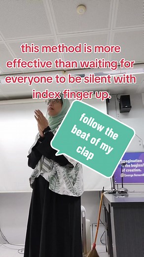Engaging Students with Clap Call-and-Response Method | Teacher TikTok