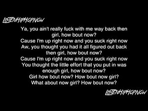 Drake How Bout Now Lyrics OFFICIAL HD