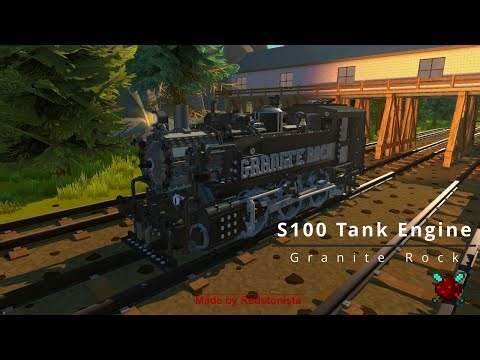 scrap mechanic steam train S100 tank engine "Granite Rock"