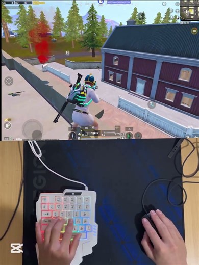 Connect keyboard and mouse and play pubg mobile - Pubg mobile klavye mouse bağlamak ve oynamak #pubg