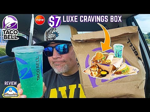 Taco Bell® $7 Luxe Cravings Box Review! 🌮🔔 | Is THIS the BEST Deal in Fast Food? | theendorsement