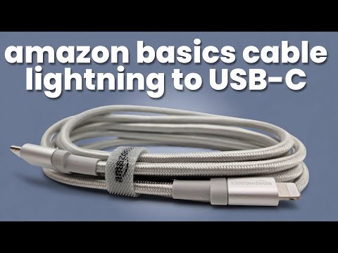 Amazon Basics USBC to Lightning Mfi Certified Cable: Full Review