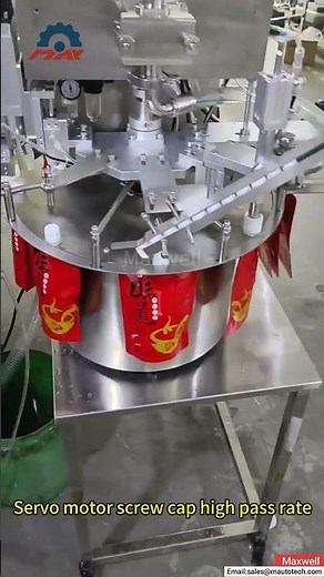 Filling Machine for Stand Up Pouches