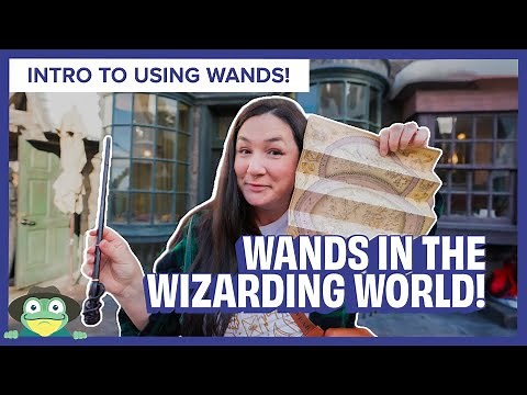 Your Guide to Interactive Wands in the Wizarding World of Harry Potter | Universal Studios Hollywood