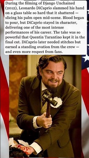 The Day Leonardo DiCaprio Cut His Hand — and Kept Acting