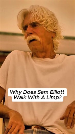 Why does Sam Elliott walk with a limp?#popculturenews #celebrity #usa #foryou #samelliott #landman