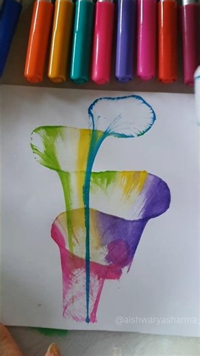 DIY Thread Art💚 | String pull Art 😍💕 #shorts #painting #threadpainting #ytshorts #canvas #art #diy