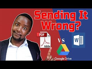 The CORRECT CV Format to Send for Job Application - CV writing Tips