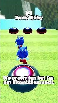 Top 5 Best Roblox Sonic Games #robloxsonic