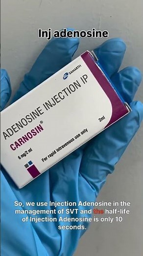 ING ADENOSINE USE IN EMERGENCY MEDICINE 💊