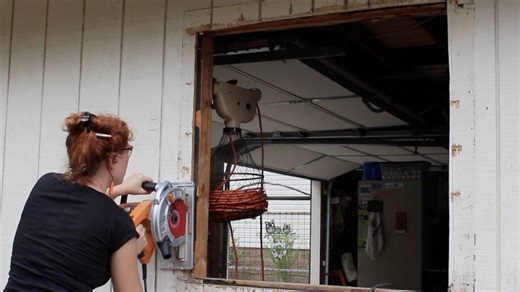 Replacing Windows in the Garage