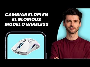 Cómo cambiar el DPI en el Glorious Model O Wireless