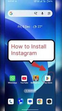 How to Install Instagram in 1 Minute