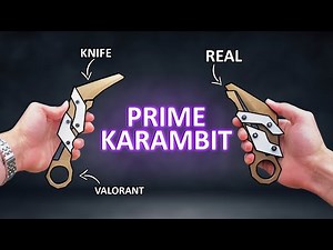 I Made a Real Prime Karambit from Valorant (Forged by Hand)