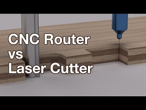 CNC vs Laser Cutter