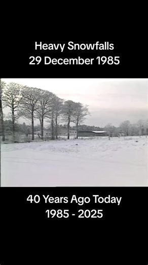 Heavy snowfalls in Sligo and Donegal. Conditions were made worse by freezing fog and Gardaí warned motorists to drive with extreme caution. The reporter is Tommie Gorman. #onthisday #shorts